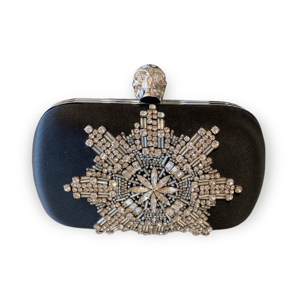 Alexander McQueen Handbags - Alexander McQueen crystal clutch